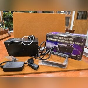 400W Fog Machine with Remote and Hanging Bracket
